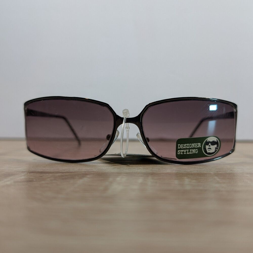 Panama Jack Sunglasses Rectangular Black UV400 Designer Styling